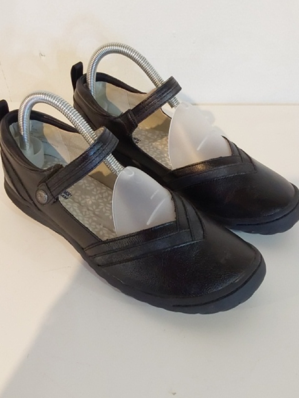 JBU| Womens Black Mary Jane Comfort Shoes Raven Preppy Office Careerwear Sz.8